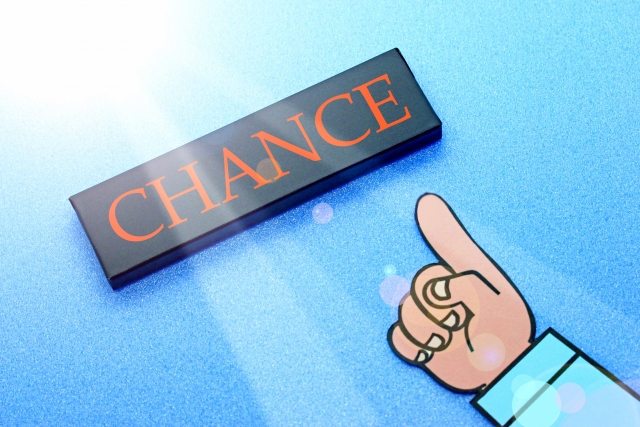 チャンスのイラスト